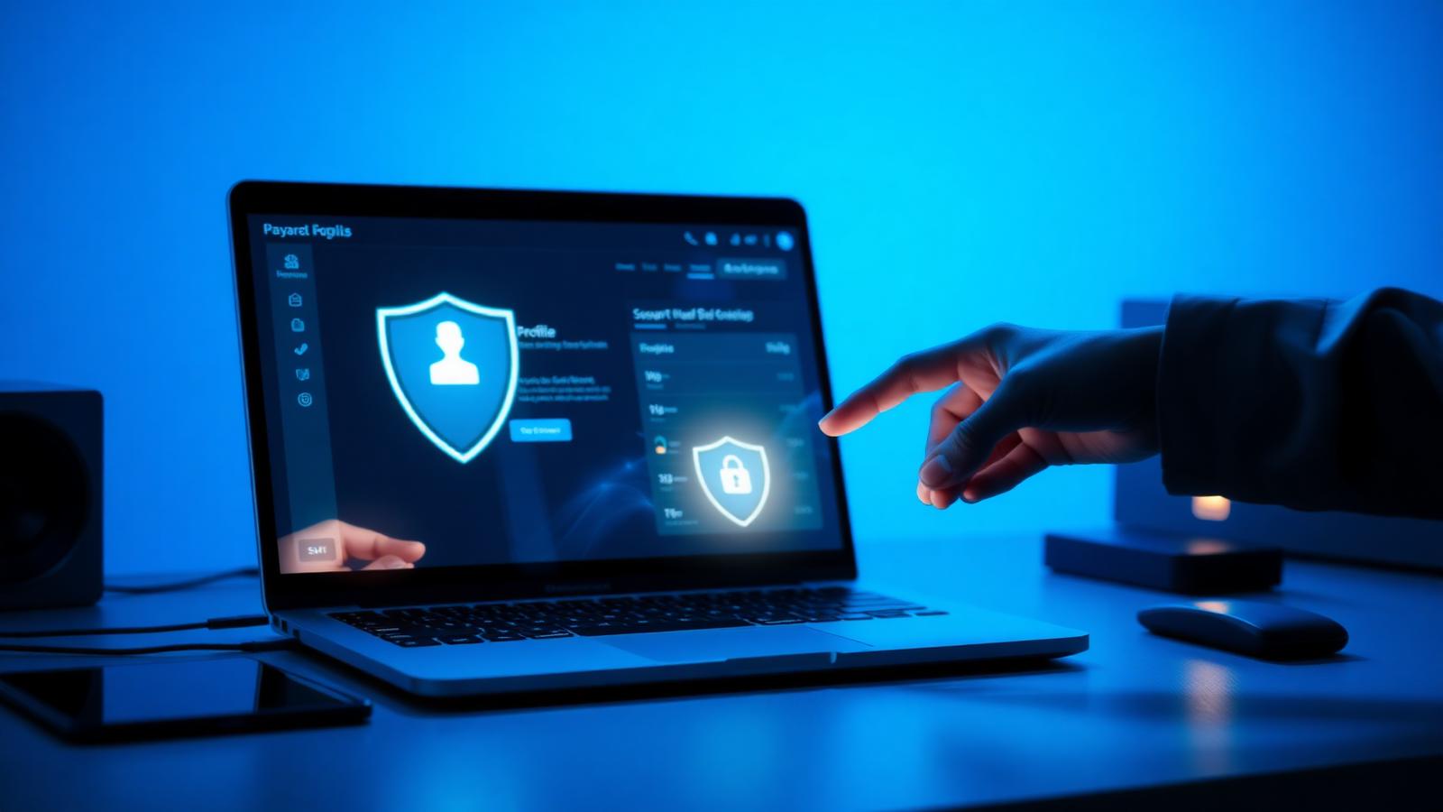 Escrow-protected handover of a verified account between buyer and seller